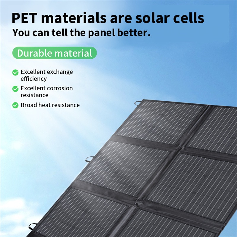 Solar Panel 200W - Kit Panel Surya Lipat Portabel Tahan