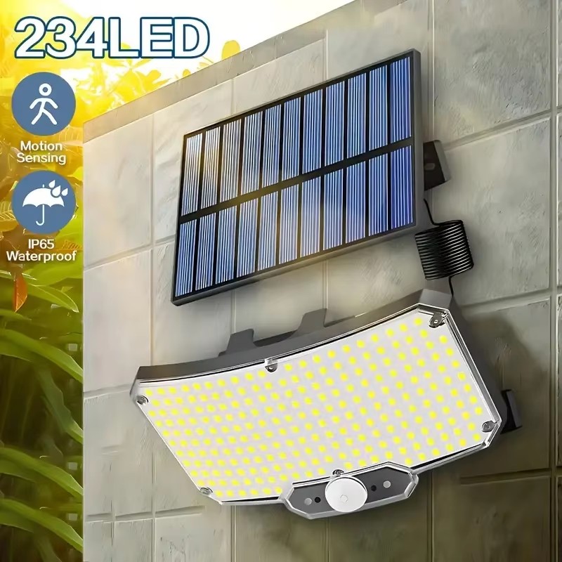 Solar Lamp - Lampu Luar Ruangan Tenaga Surya 234LED