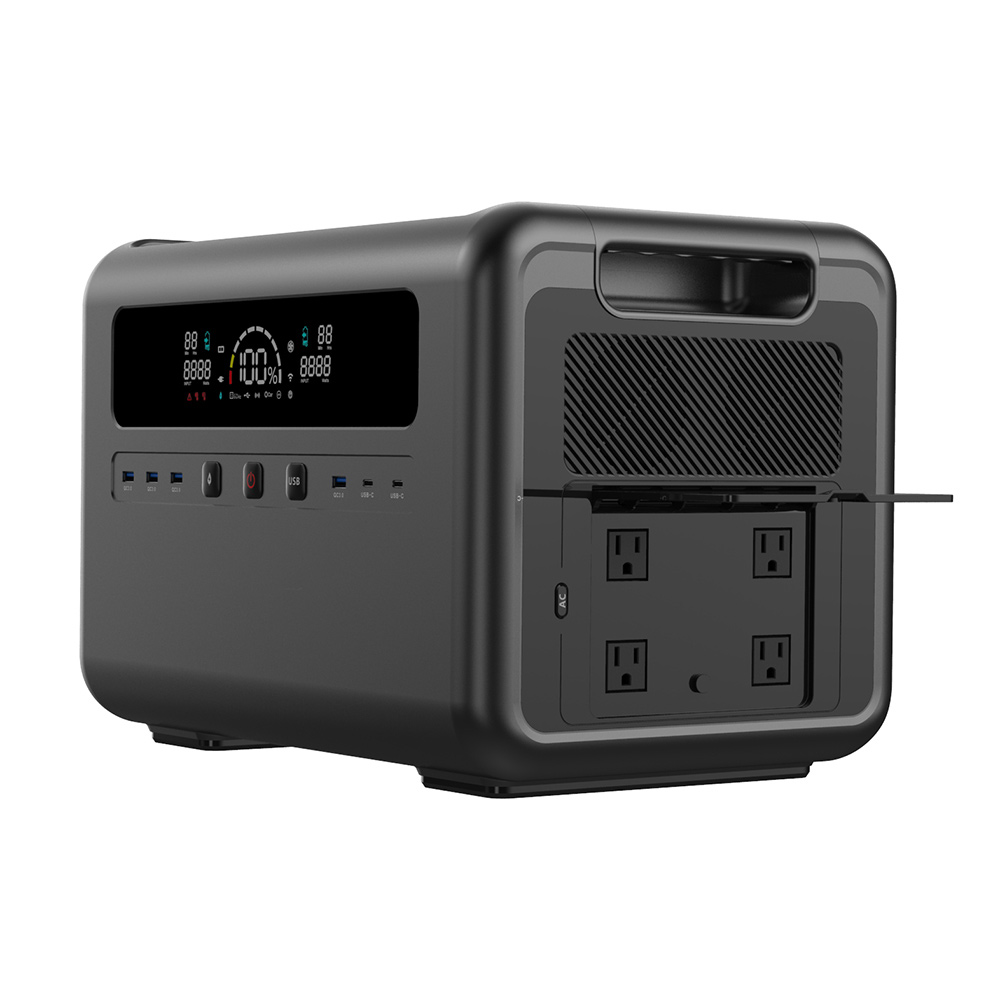 Solar Generator - Generator Tenaga Surya 2400W, Stasiun Daya