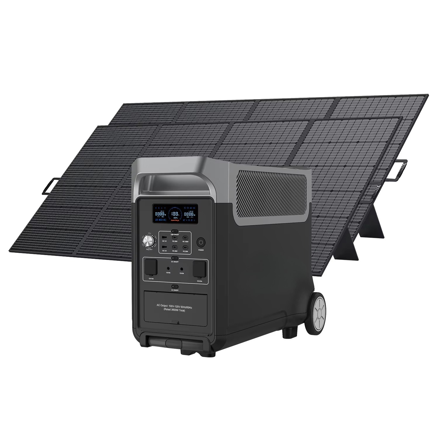 Solar Generator - Generator Fossibot F3600 Pro Dengan Panel