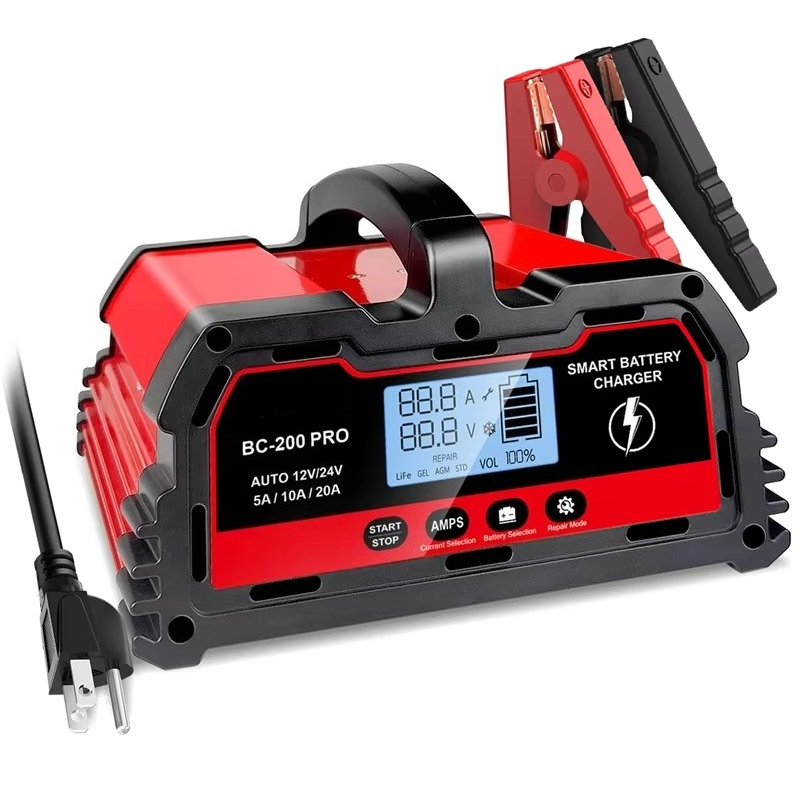 Lithium Battery 12V - Pengisi Daya Baterai Cepat Pintar 20A