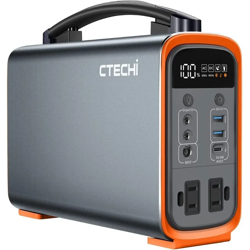 Solar Generator - Pembangkit Listrik Portabel Lifepo4 320Wh, Generator