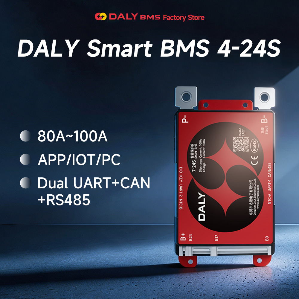 DALY SMART BMS LFP 4S 7S 8S 16 - Lithium Battery 12V ulasan dan harga