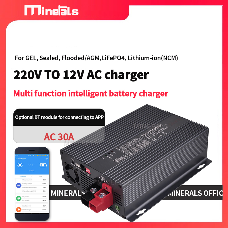 Pengisi Daya Baterai Pintar AC - Lithium Battery 12V ulasan dan harga