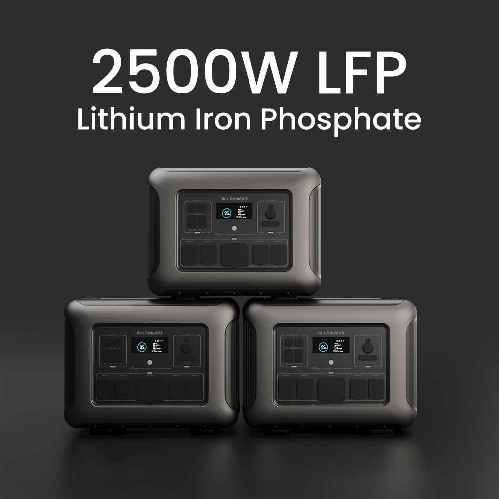 ALLPOWERS 2500W Stasiun Daya P - Outdoor Power Station ulasan dan harga