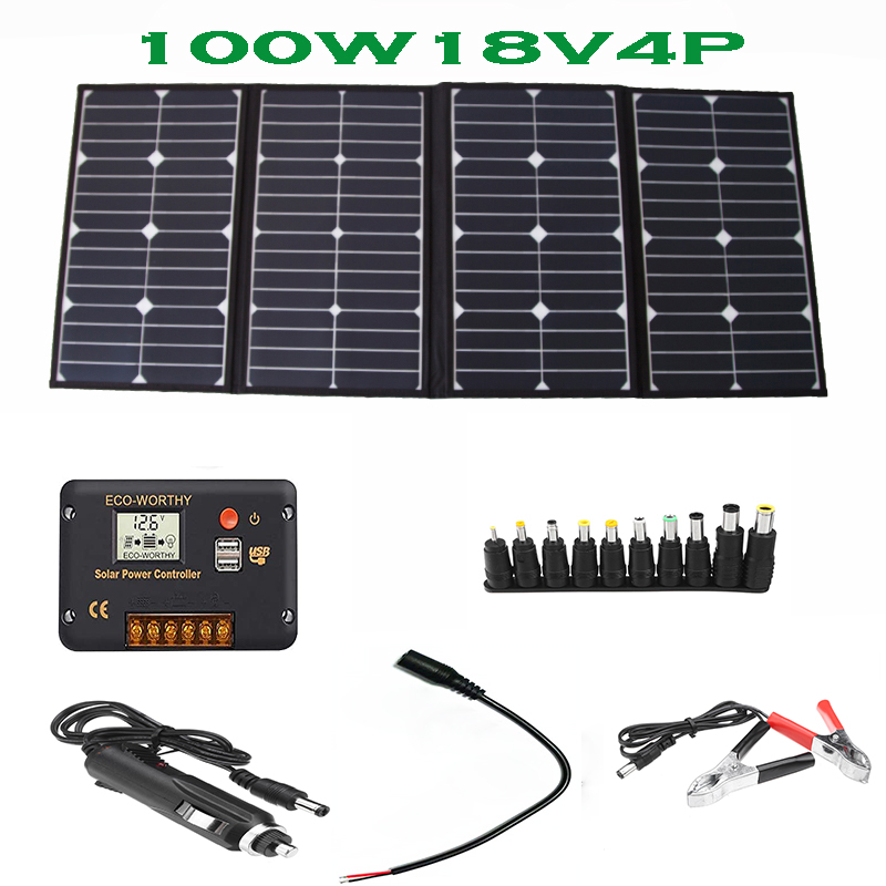 Pengisi Daya Panel Surya Lipat - Solar Panel ulasan dan harga