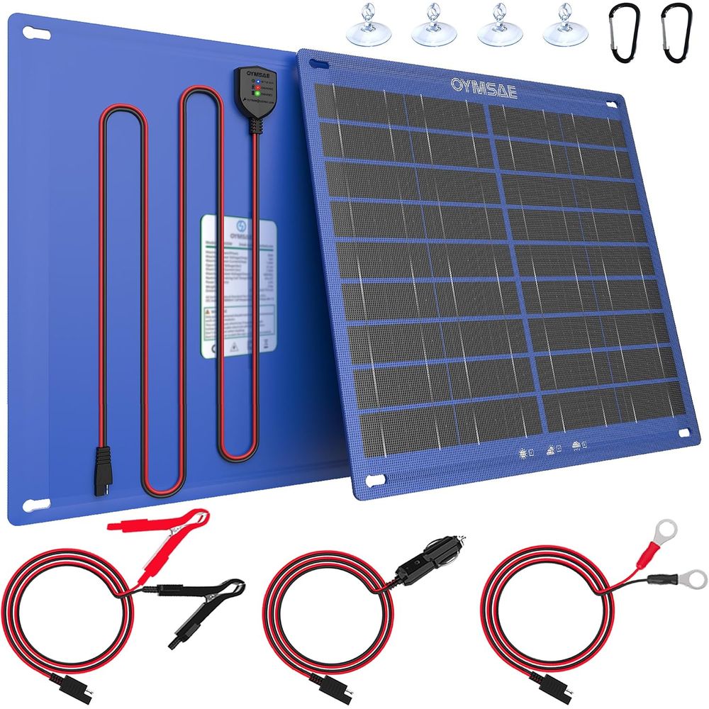 Pengisi Daya Baterai Mobil Ten - Solar Panel ulasan dan harga