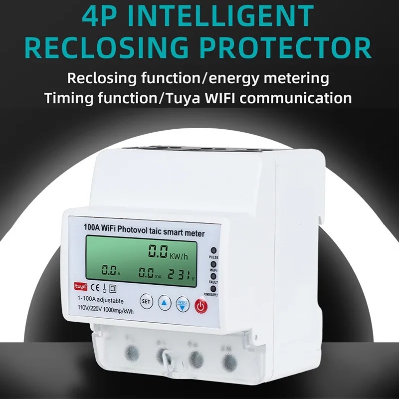 Meteran Cerdas Fotovoltaik WiF - Energy Monitor Meter ulasan dan harga