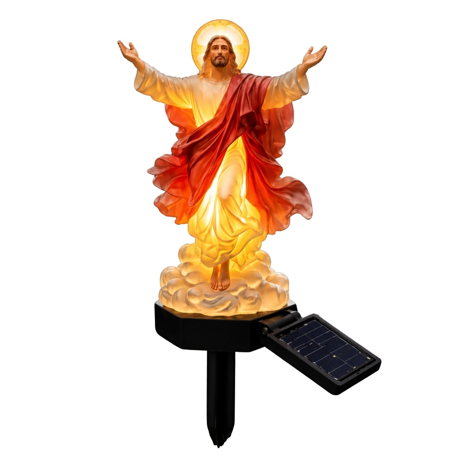 Patung Bapa Berkat Bertenaga S - Solar Lamp ulasan dan harga