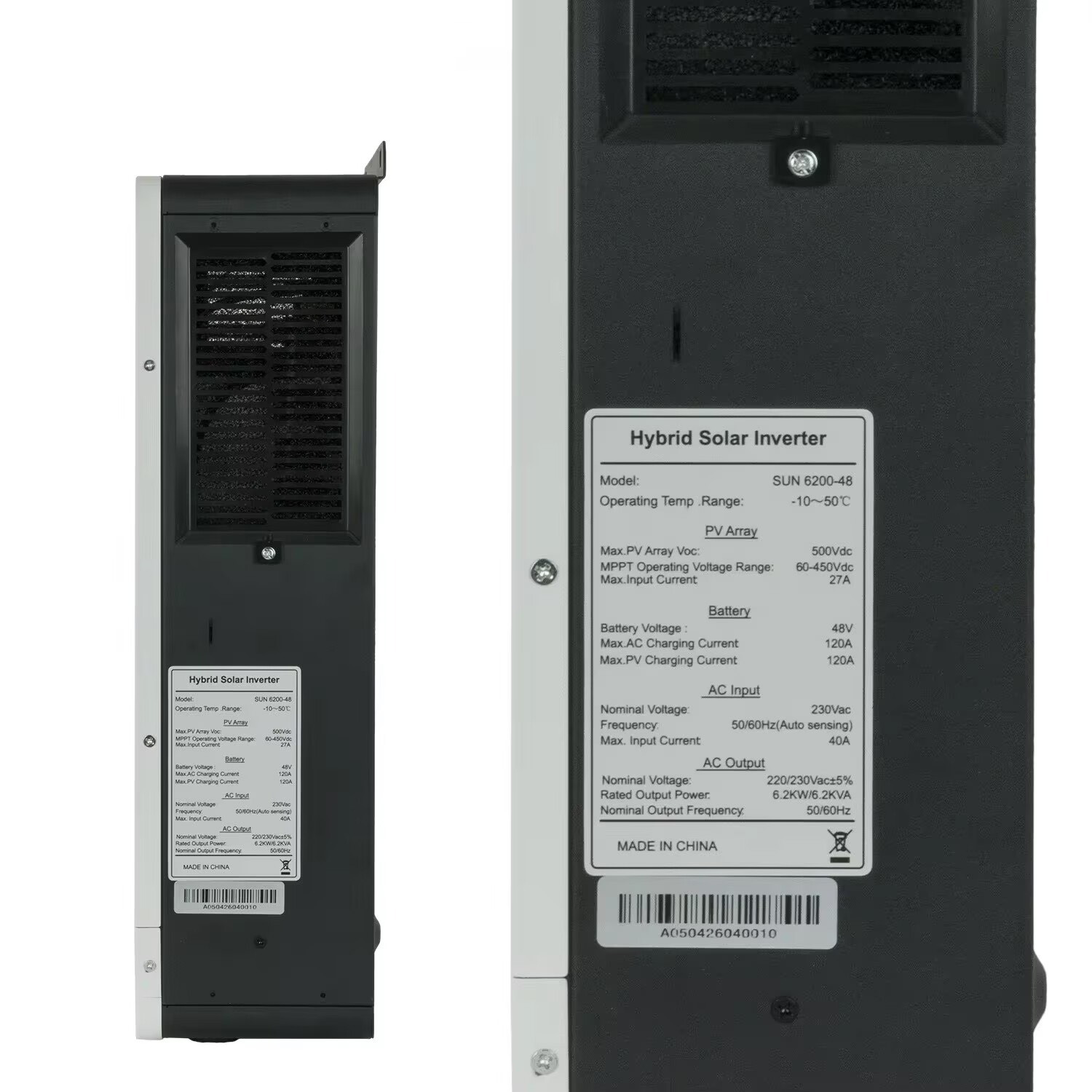 Inverter surya hibrida 6.2KW 4 - Charge Controller Solar ulasan dan harga