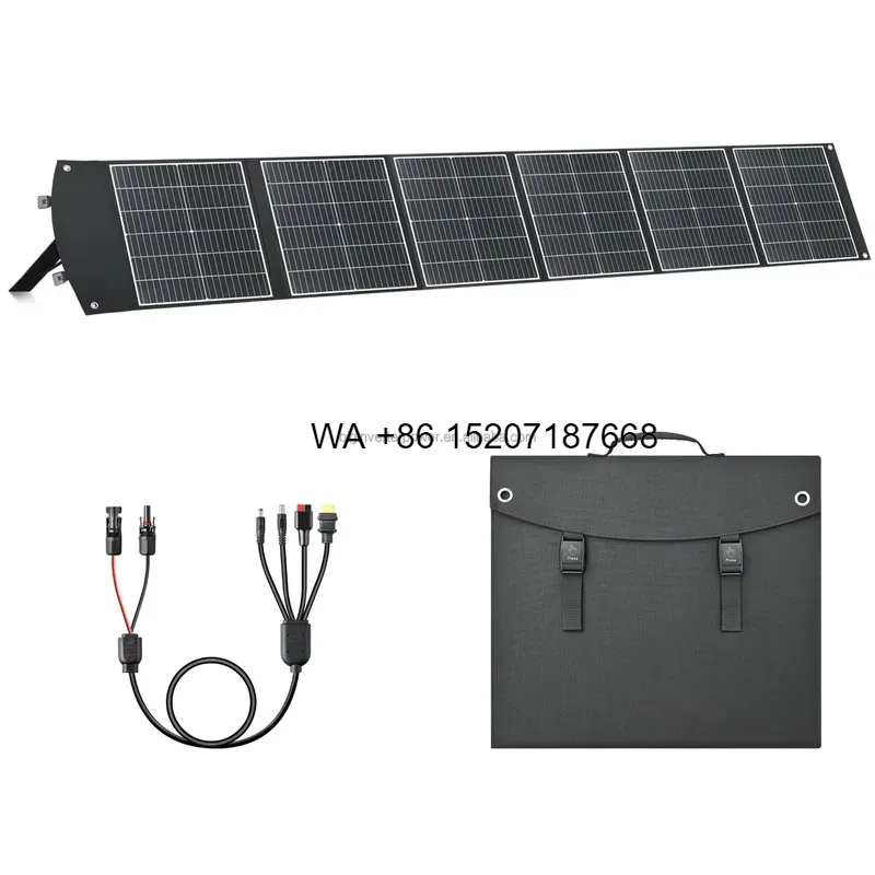 Wmwmnu 200W Panel Surya Lipat  - Solar Panel 200W ulasan dan harga