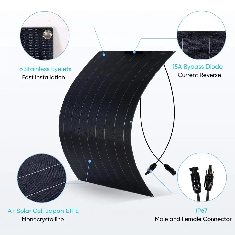 Panel Surya Fleksibel Silikon  - Solar Panel ulasan dan harga