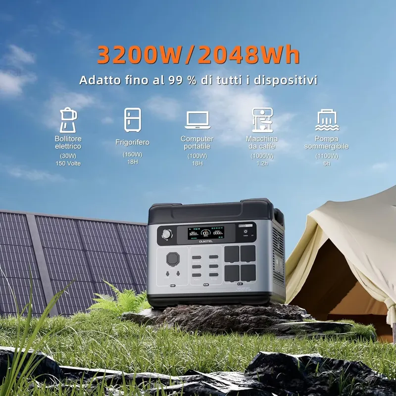2026OUKITEL P2001 PLUS untuk B - Solar Generator ulasan dan harga