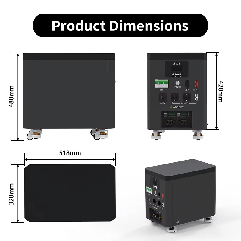 Stasiun Penyimpanan Energi Rum - Power Inverter ulasan dan harga